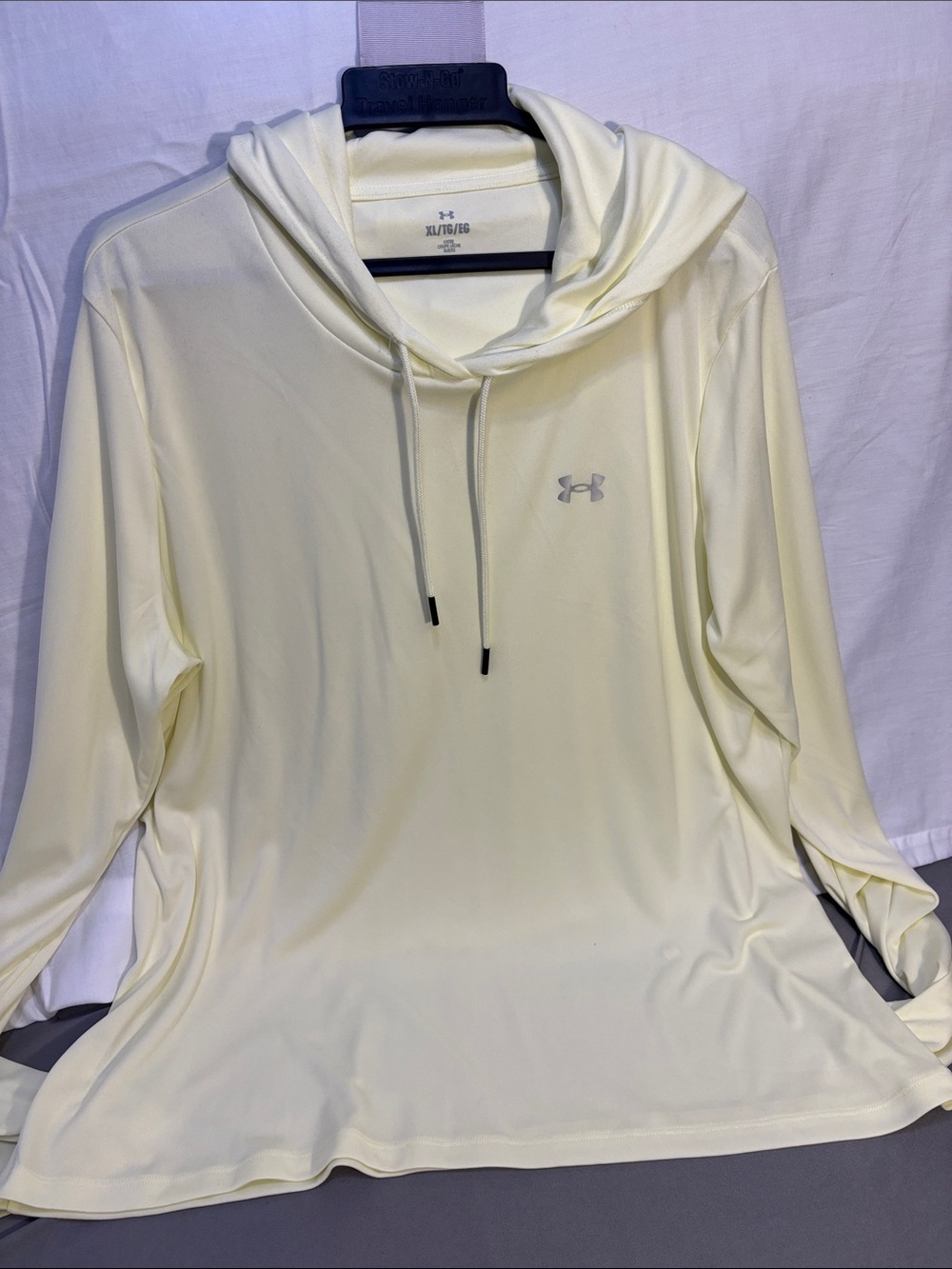 Under Armour Women's Pale Yellow Lightweight Hoodie